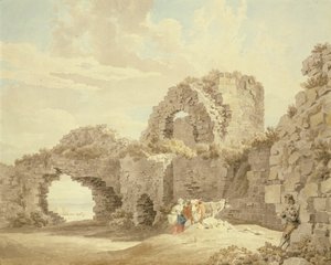 Ruines du château de Pevensey
